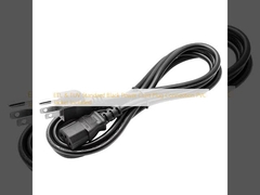 ETL & TUV Standard Black Connection de prise de courant en PVC