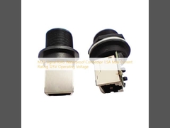 M20 Signal RJ45 Connecteur imperméable à l'eau 1.5A Maximum de courant nominal 125V Voltage de fonctionnement